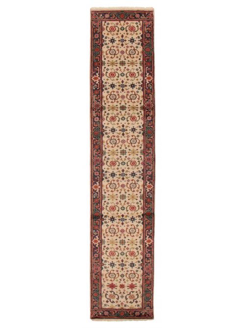 Indian Serapi Heritage 2'6" x 11'11" Hand-knotted Wool Runner Rug 