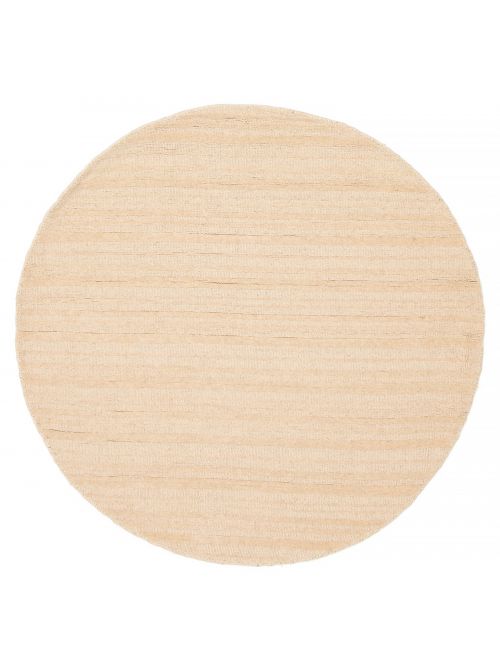 Indian Ananda 4'0" x 4'0" Hand Loomed Wool Rug 