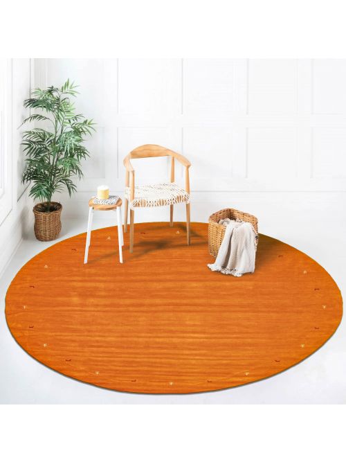 Indo Gabbeh 9'9" x 9'9" Hand Loomed Wool Rug 