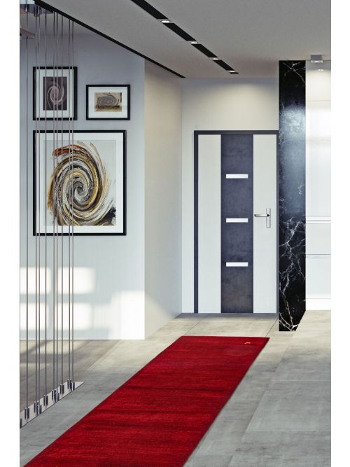 Indo Gabbeh 2'7" x 6'8" Hand Loomed Wool Runner Rug 