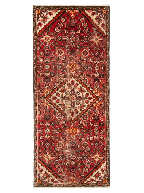 Persian Style 2'6" x 6'2" Hand-knotted Wool Rug 