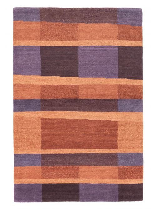 Nepal Opulence 4'0" x 5'11" Hand-knotted Wool Rug 