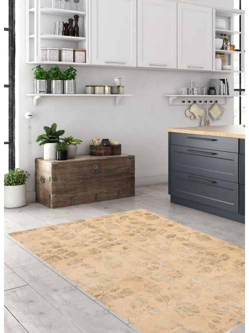 Nepal Opulence 8'0" x 10'0" Hand-knotted Silk& Wool Rug 