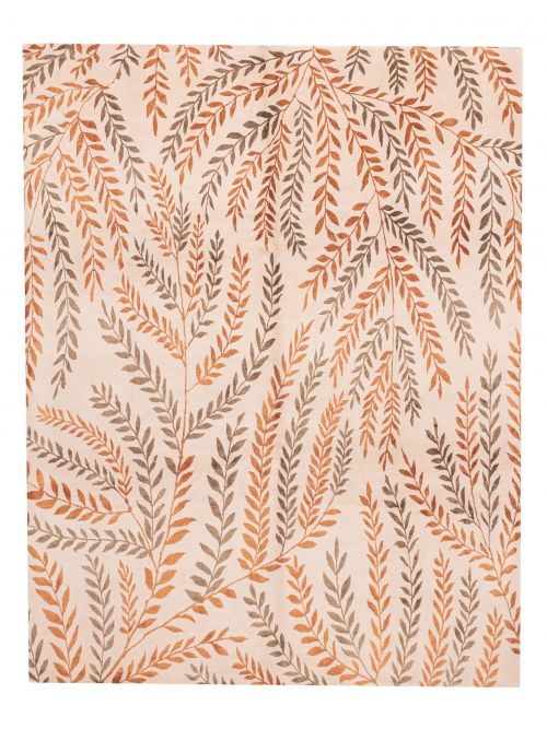 Nepal Opulence 8'0" x 10'0" Hand-knotted Silk& Wool Rug 