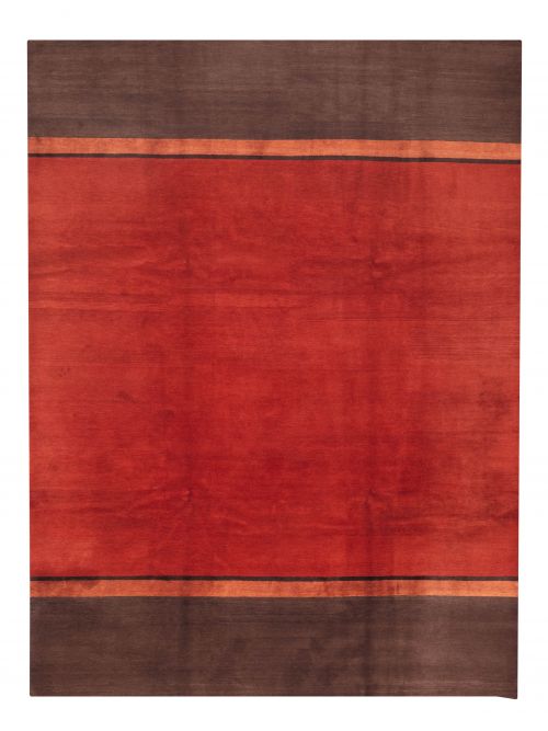 Nepal Opulence 9'0" x 11'11" Hand-knotted Silk& Wool Rug 