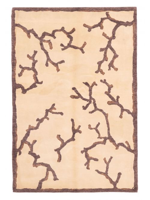 Nepal Opulence 5'1" x 7'6" Hand-knotted Wool Rug 
