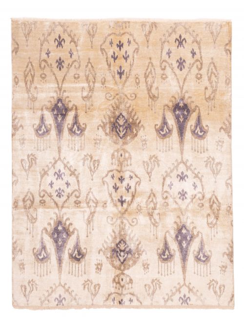 Nepal Opulence 7'10" x 10'0" Hand-knotted Silk Rug 