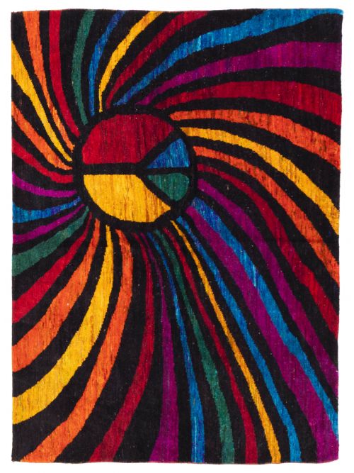 Nepal Opulence 5'1" x 7'0" Hand-knotted Silk Rug 