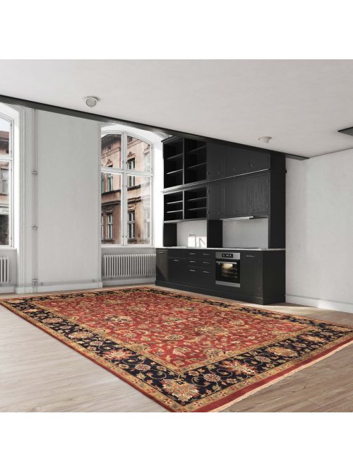 Indian Jamshidpour 8'5" x 11'8" Hand-knotted Wool Rug 