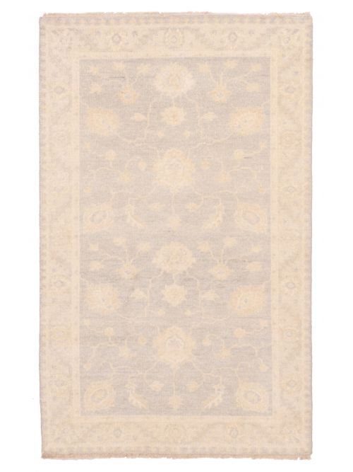 Indian Finest Oushak 3'1" x 5'0" Hand-knotted Wool Rug 