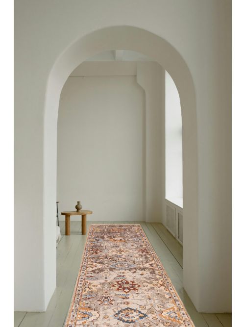Pakistani Lahor Finest 2'6" x 9'10" Flat-Weave Wool Tapestry Kilim 