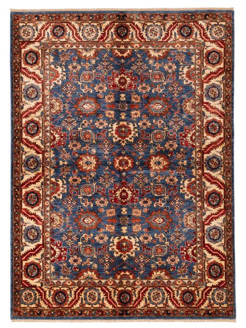 Afghan Aryana 5'9" x 7'9" Hand-knotted Wool Rug 