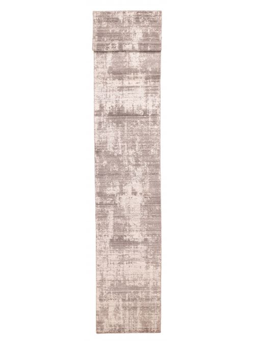 Indian Elysian 2'5" x 19'8" Hand Loomed Wool Runner Rug 