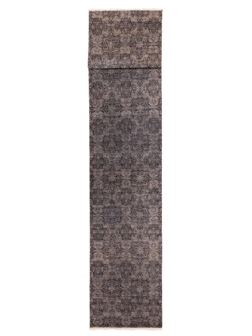 Indian Heritage 2'8" x 22'0" Hand-knotted Wool Runner Rug 