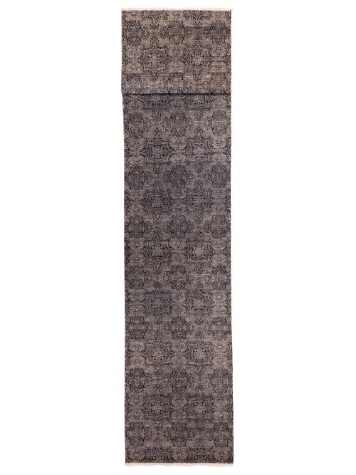 Indian Heritage 2'7" x 22'0" Hand-knotted Wool Runner Rug 