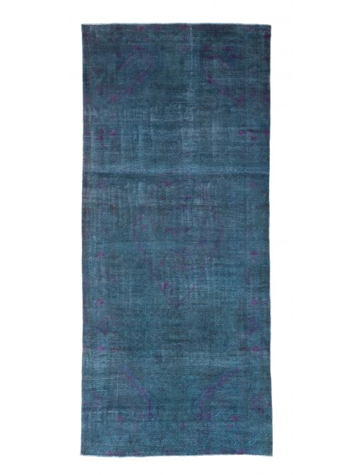 Turkish Color Transition 5'1" x 11'10" Hand-knotted Wool Rug 