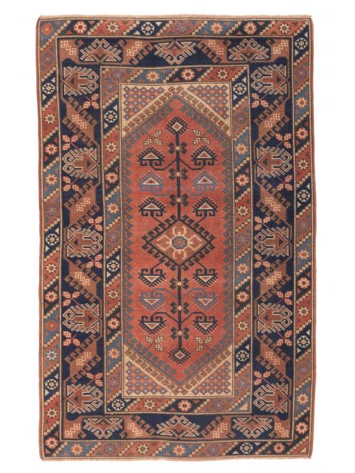 Turkish Authentic Oushak 4'1" x 6'7" Hand-knotted Wool Rug 