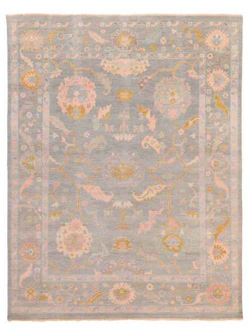 Tapis oushak moderne 7'10" x 10'0" en laine