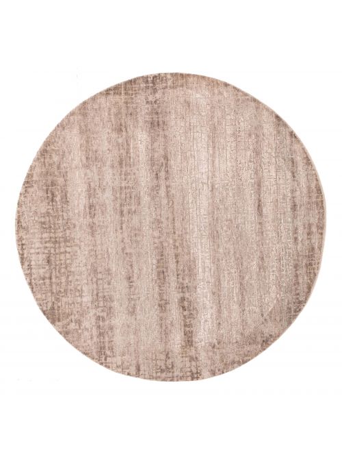 Indian Legacy 6'0" x 6'0" Hand-knotted Silk & Wool Rug 