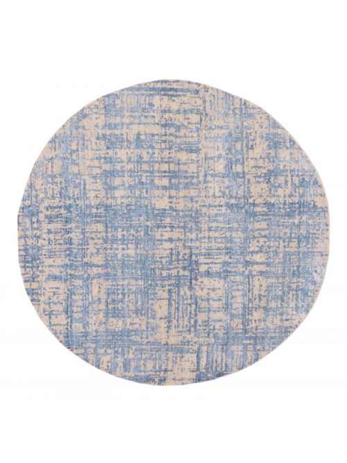Indian Legacy 5'11" x 6'0" Hand-knotted Silk & Wool Rug 