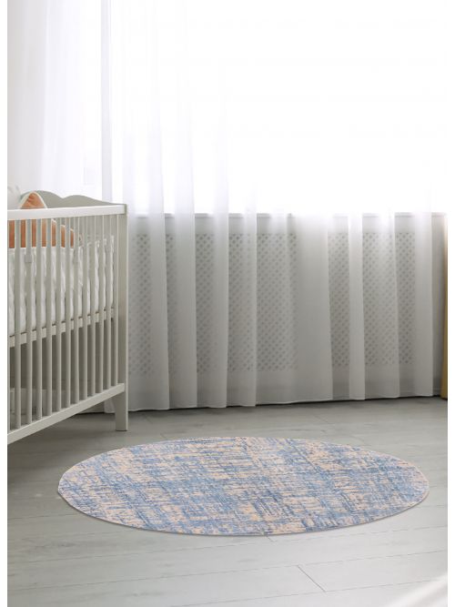Indian Legacy 5'11" x 6'0" Hand-knotted Silk & Wool Rug 