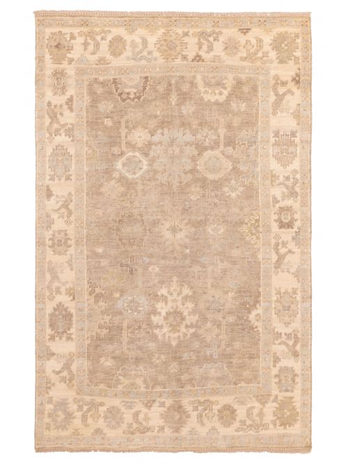 Kavya Oushak 5'11" x 9'2" Hand-knotted Wool Rug 