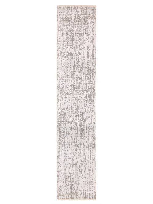 Indian Legacy 2'6" x 12'0" Hand-knotted Silk & Wool Runner Rug 