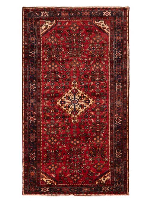 Persian Style 5'3" x 12'6" Hand-knotted Wool Rug 