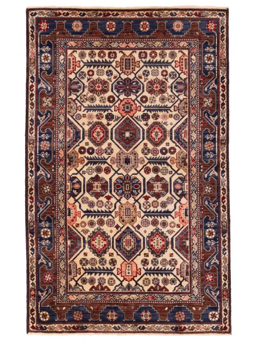 Turkish Authentic Oushak 4'3" x 6'11" Hand-knotted Wool Rug 