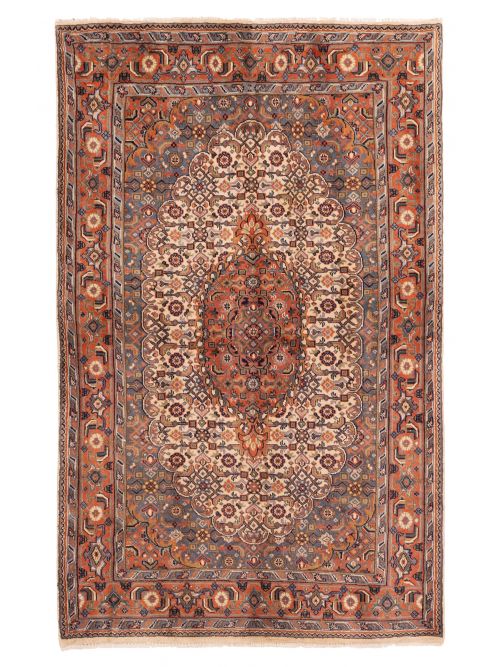 Indian Royal Mahal 3'9" x 6'1" Hand-knotted Wool Rug 