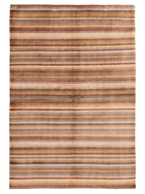 Nepal Opulence 6'1" x 8'8" Hand-knotted Wool Rug 
