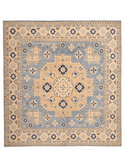 Afghan Finest Ghazni 13'1" x 12'10" Hand-knotted Wool Rug 