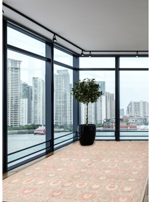 Pakistani Lahore Finest Collection 12'0" x 18'0" Hand-knotted Wool Rug 