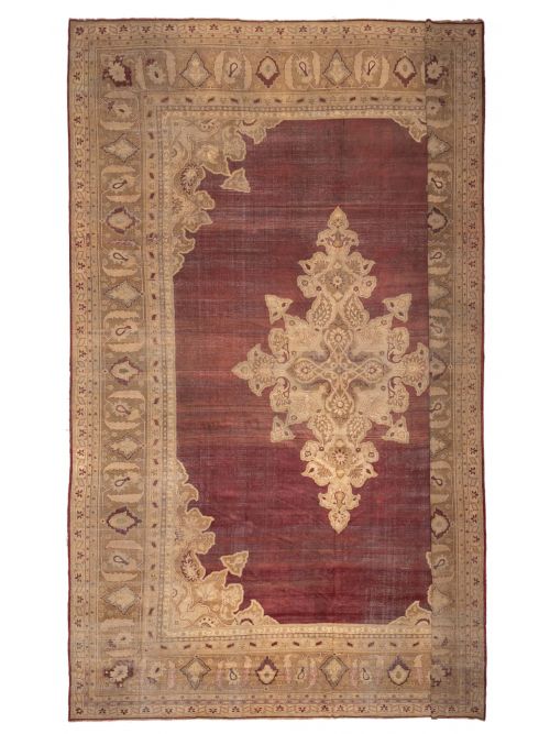 Persian Style 16'9" x 22'6" Hand-knotted Wool Rug 