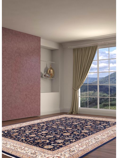 Indian Nain 11'8" x 14'11" Hand-knotted Silk & Wool Rug 