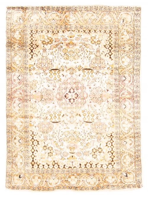 Indian Kashmir 2'5" x 3'3" Hand-knotted Viscose Rug 