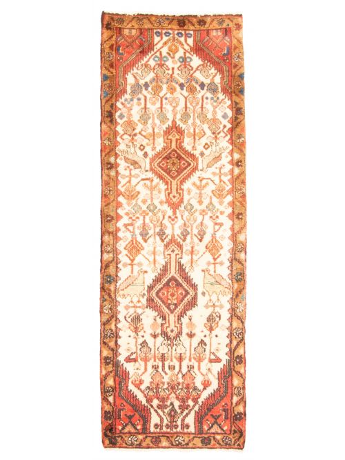 Persian Style 1'9" x 5'7" Hand-knotted Wool Runner Rug 