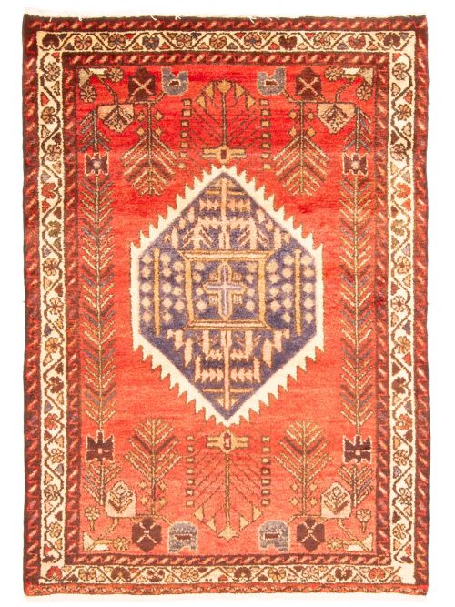 Persian Style 3'1" x 4'6" Hand-knotted Wool Rug 