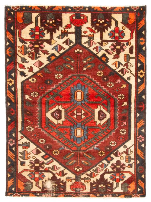 Turkish Andelz 3'3" x 4'8" Hand-knotted Wool Rug 
