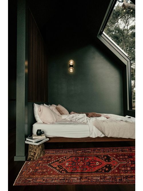 Turkish Andelz 4'2" x 7'9" Hand-knotted Wool Rug 