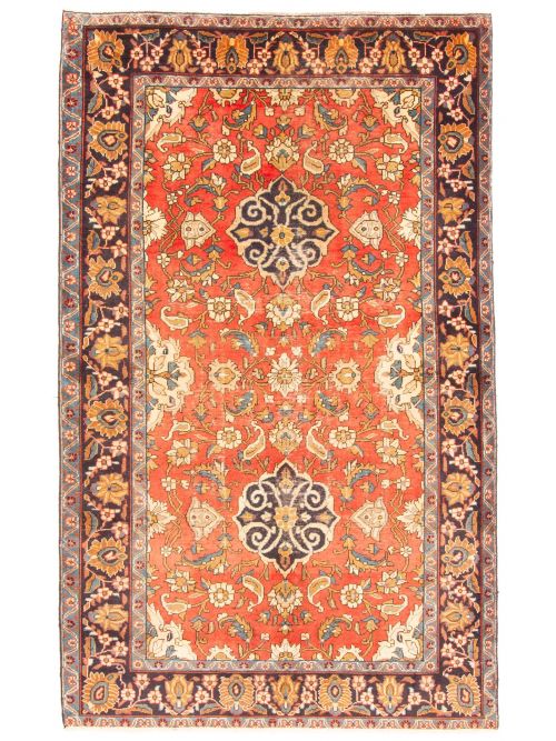 Turkish Andelz 4'6" x 7'5" Hand-knotted Wool Rug 