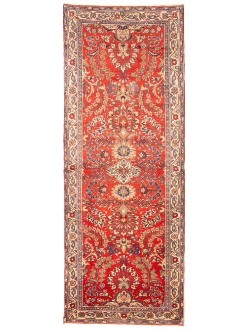 Turkish Andelz 3'7" x 9'11" Hand-knotted Wool Rug 