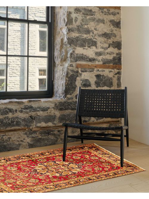 Turkish Antalya Vintage 4'5" x 6'6" Hand-knotted Wool Rug 