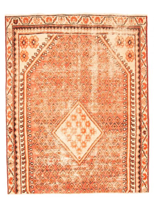 Turkish Andelz 4'0" x 5'0" Hand-knotted Wool Rug 