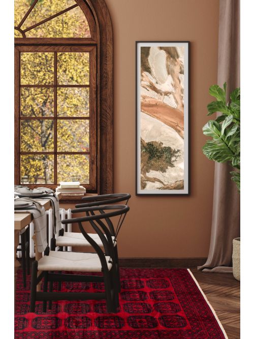 Tapis teimani 6'7" x 11'3" en laine