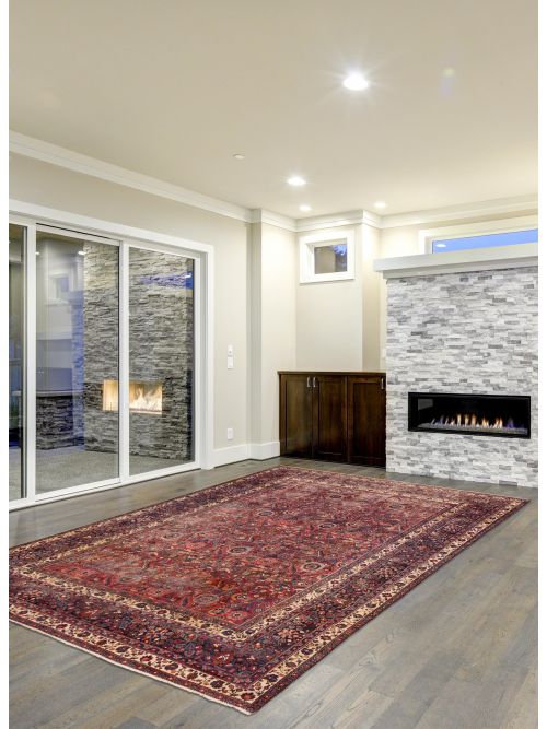 Tapis antalya vintage 7'7" x 10'7" en laine