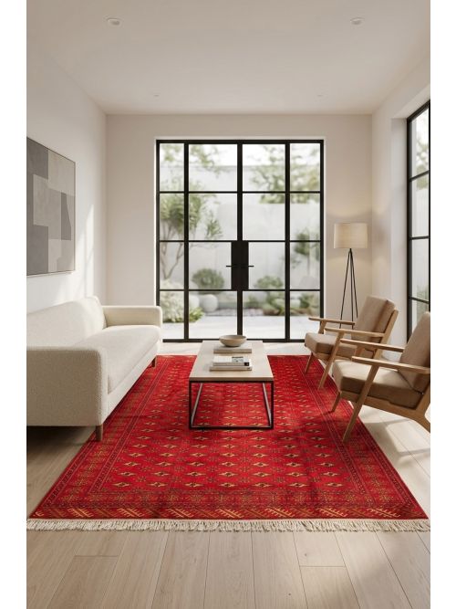 Tapis teimani 6'7" x 9'11" en laine