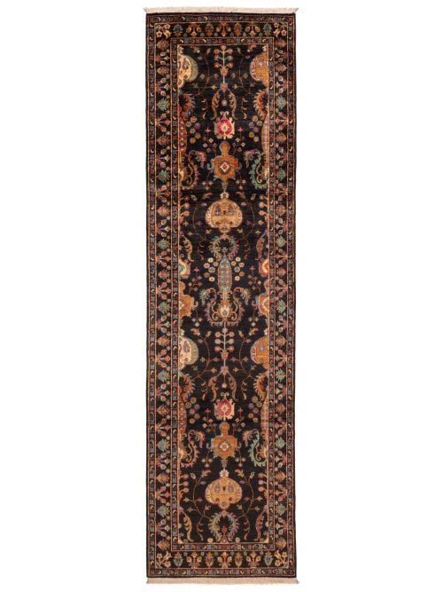 Pakistani Modern Ersari 2'8" x 10'0" Hand-knotted Wool Runner Rug 
