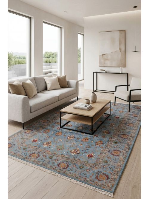 Pakistani Modern Ersari 8'10" x 12'2" Hand-knotted Wool Rug 