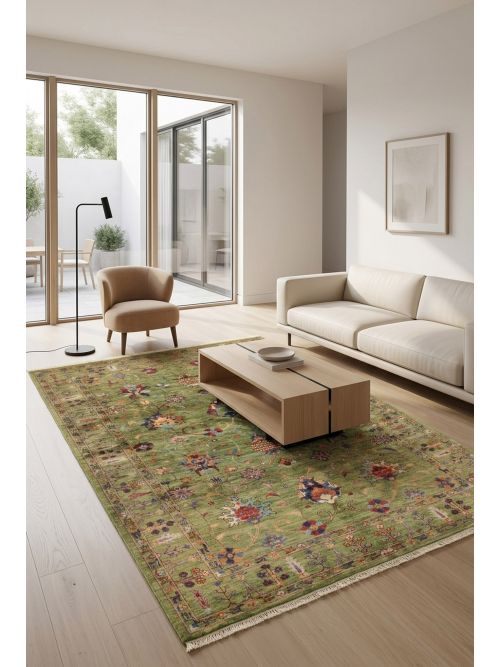 Tapis erasri moderne 5'9" x 7'9" en laine